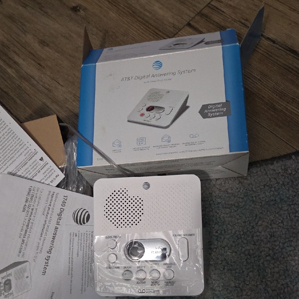White Digital Answering System